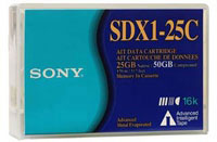 Sony Blank data tape 25GB/200GB (SDX125C)